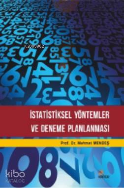 İstatistiksel Yöntemler ve Deneme Planlaması