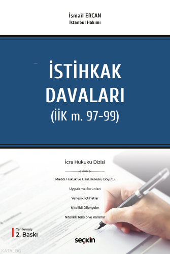 İstihkak Davaları (Ciltli) | İsmail Ercan | Seçkin Yayıncılık