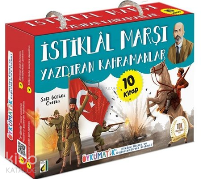 İstiklal Marşı Yazdıran Kahramanlar Seti - 10 Kitap Takım