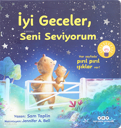 İyi Geceler, Seni Seviyorum (Ciltli - Işıklı Kitap) | Sam Taplin | Yap