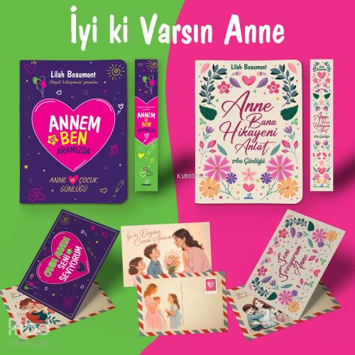 İyi Ki Varsın Anne (Ayraç - Kartpostal) | Lilah Beaumont | Nesnel Ya