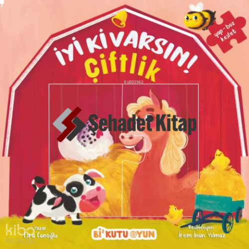 İyi ki Varsın! Çiftlik (Yapbozlu Kitap)