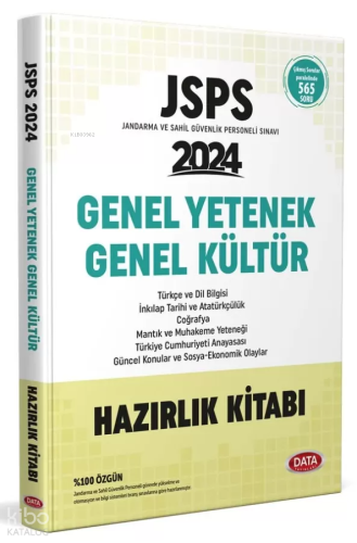 JSPS Genel Yetenek - Genel Kültür Hazırlık Kitabı | Kolektif | Data Ya
