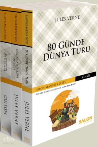 Jules Verne Seti (3 Kitap) | Jules Verne | Salon Yayınları