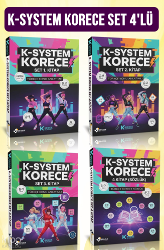 K-System Korece Set 4’lü | Kolektif | Pergole Yayınları