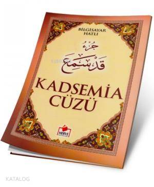 Kadsemia Cüzü (Dergi Boy-Dergi Boy)