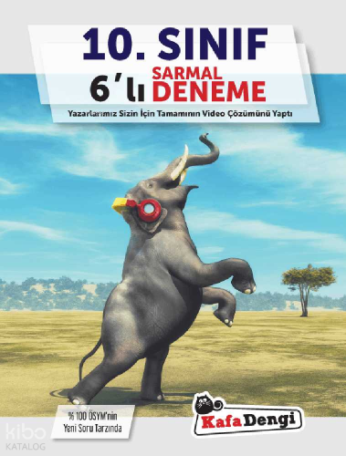 Kafa Dengi 10.Sınıflar Sarmal Deneme Seti - 6'lı Paket (Tümü Video Çözümlü)