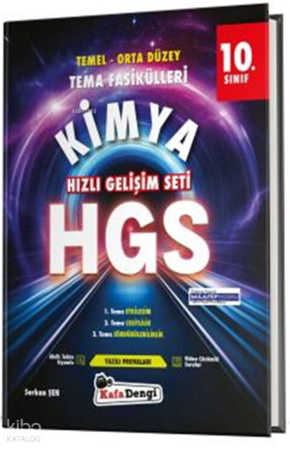 Kafa Dengi Yayınları 10. Sınıf Kimya HGS Tema Fasikülleri | Kolektif |