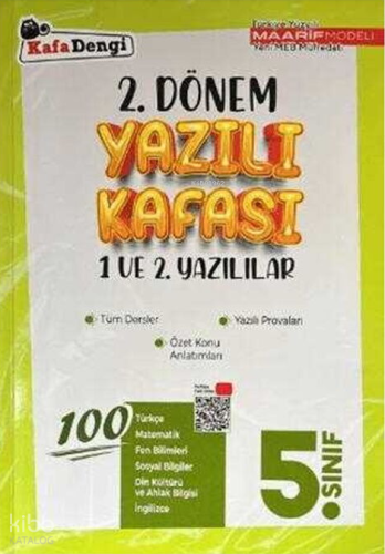 Kafa Dengi Yayınları 5. Sınıf 2. Dönem Yazılı Kafası