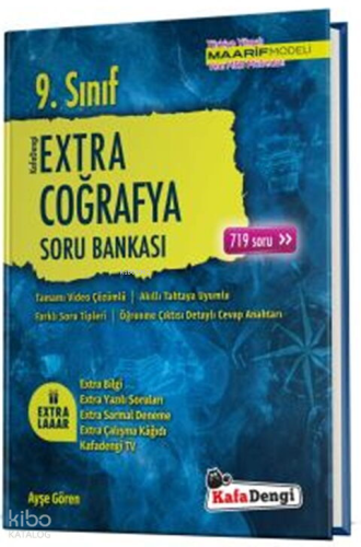 Kafa Dengi Yayınları 9. Sınıf Coğrafya Extra Soru Bankası | Kolektif |
