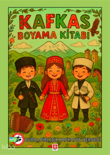 Kafkas Boyama Kitabı | Ersen Önen | Ekin Kitabevi Yayınları