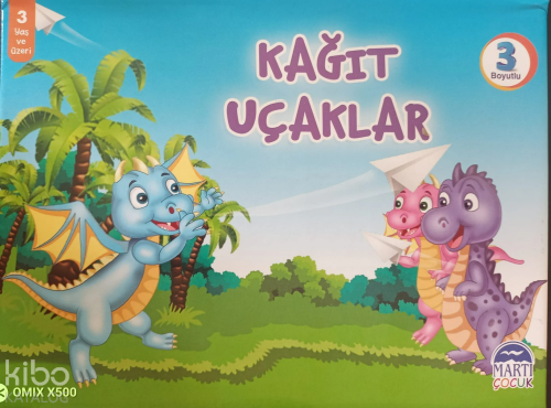 Kağıt Uçaklar (3 Boyutlu)