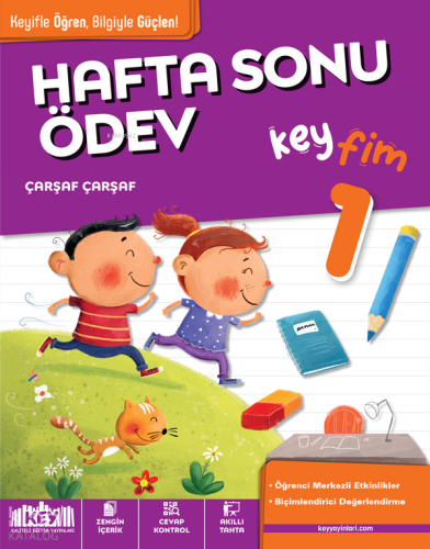 Kaliteli Eğitim Yayınları 1.Sınıf Hafta Sonu Ödev Keyfim