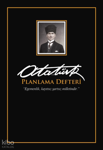 Kalpaklı Siyah Planlama Defteri