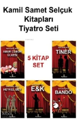 Kamil Samet Selçuk Kitapları - Tiyatro Seti - 5 Kitap Takım