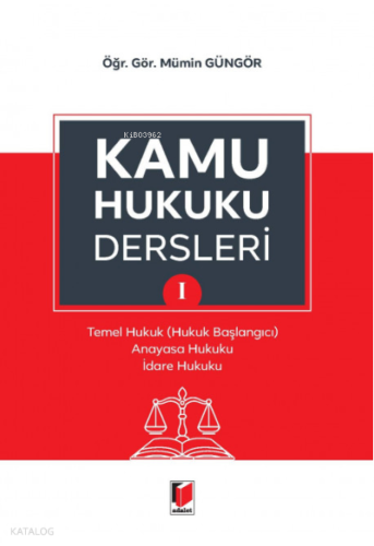 Kamu Hukuku Dersleri I