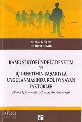 Kamu Sektöründe İç Denetim ve İç Denetimin Başarıyla Uygulanmasında Rol Oynayan Faktörler; Kamu İç Denetçileri Üzerine Bir Araştırma