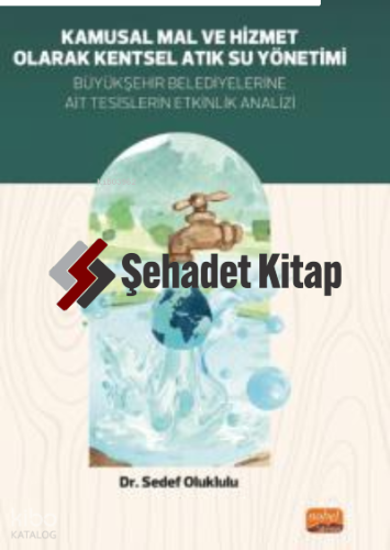 Kamusal Mal ve Hizmet Olarak Kentsel Atık Su Yönetimi;Büyükşehir Belediyelerine Ait Tesislerin Etkinlik Analizi
