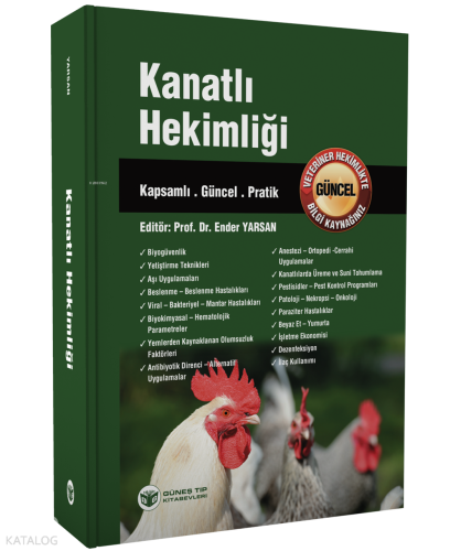 Kanatlı Hekimliği | Ender Yarsan | Güneş Tıp Kitabevi