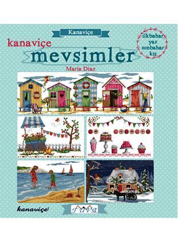 Kanaviçe - Mevsimler; İlkbahar, Yaz, Sonbahar, Kış