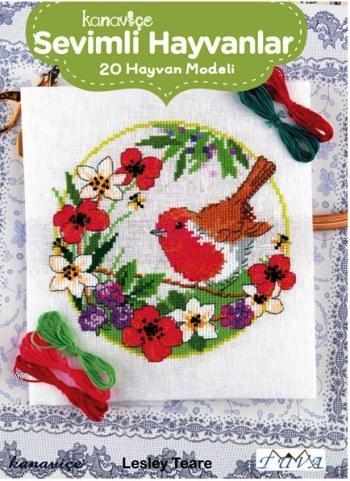 Kanaviçe - Sevimli Hayvanlar; 20 Hayvan Modeli