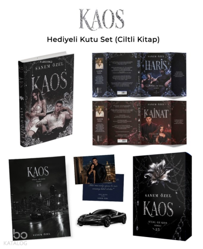 Kaos – Steal or Kiss Serisi 3 (Ciltli - Kutulu) | Sanem Özel | Onyx Ya