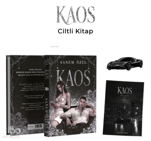 Kaos – Steal or Kiss Serisi 3 (Ciltli) | Sanem Özel | Onyx Yayınları