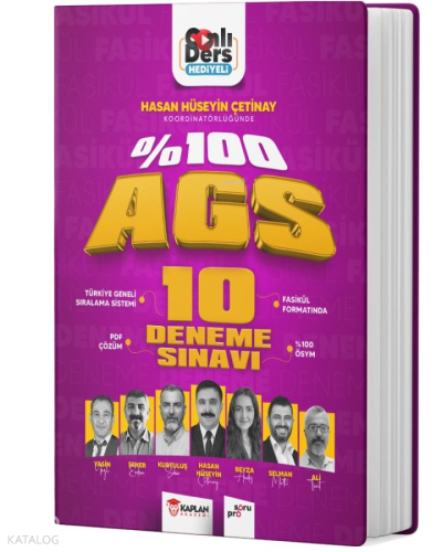 Kaplan Akademi MEB AGS 10 Deneme Sınavı