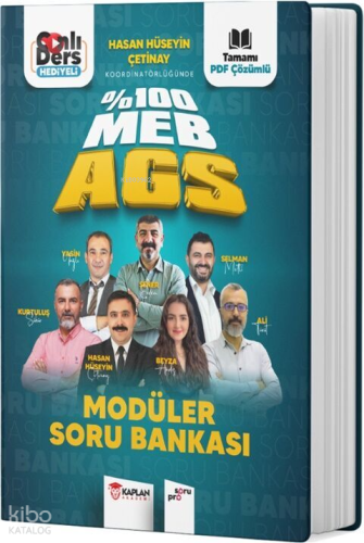 Kaplan Akademi MEB AGS Modüler Soru Bankası