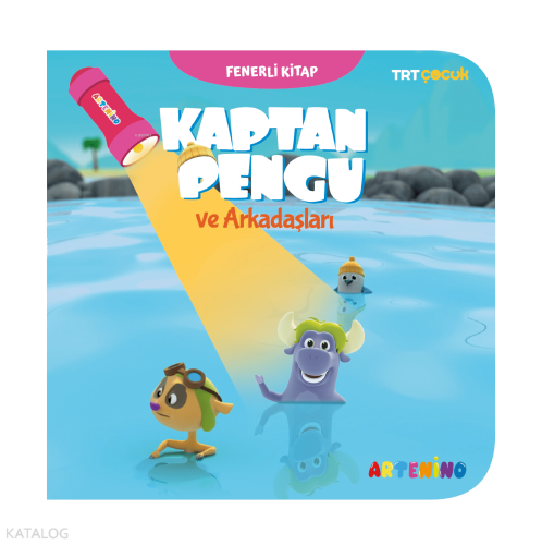 Kaptan Pengu - Trt Çocuk Fenerli Ara-Bul Hikaye Kitabı
