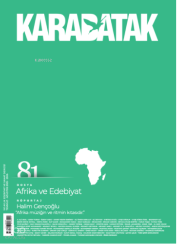Karabatak Sayı: 73;Anadolu Şehirleri ve Edebiyat - 2 | Kolektif | Şule
