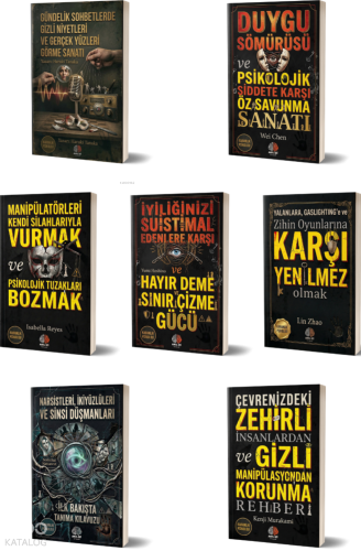 Karanlık Psikoloji Seti (7 Kitap) | Kolektif | Akıl İzi Yayınları