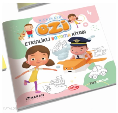 Kardeşim Ozi Etkinlikli Boyama Kitabı 4