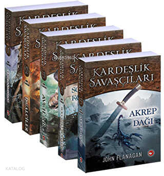 Kardeşlik Savaşçıları Set - (5 Kitap) | John Flanagan | Beyaz Balina Y