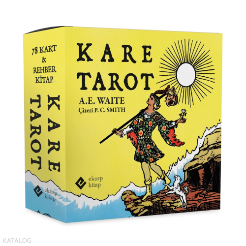 Kare Tarot | Arthur Edward Waite | Ekorp Kitap