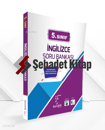 Karekök 5. Sınıf İngilizce Soru Bankası