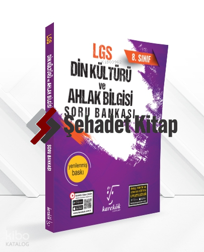 Karekök 8. Sınıf LGS Din Kültürü ve Ahlak Bilgisi Soru Bankası | Orhan