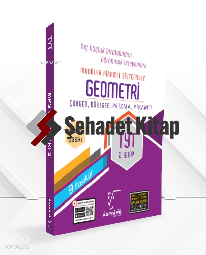 Karekök Tyt Geometri 2.Kitap  Mps (Modüler Piramit Sistemi)