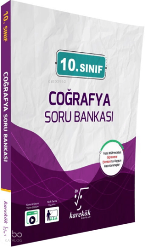 Karekök Yayınları 10. Sınıf Coğrafya Soru Bankası | Ergin Taylan | Kar