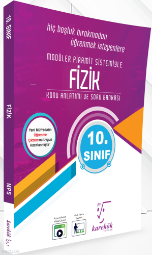 Karekök Yayınları 10. Sınıf Fizik Konu Anlatımlı ve Soru Bankası | Tuf