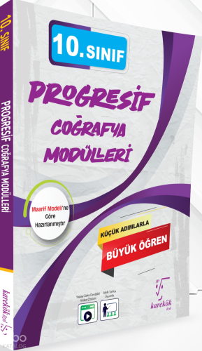 Karekök Yayınları 10. Sınıf Progresif Coğrafya Modülleri