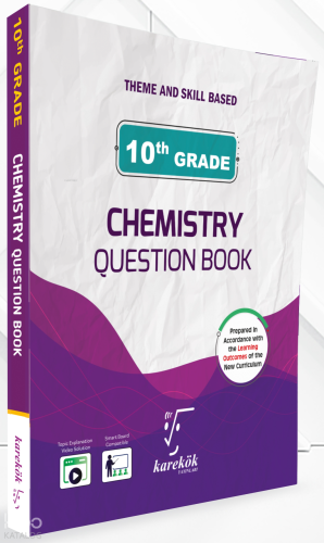 Karekök Yayınları 10Th Grade Chemistry Question Book | Ahmet Gökalp | 