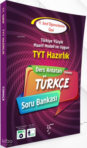 Karekök Yayınları 11. Sınıf TYT Hazırlık Ders Anlatan Türkçe Soru Bankası