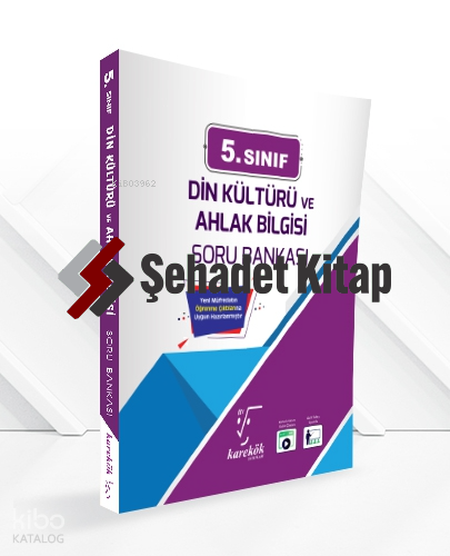Karekök Yayınları 5. Sınıf Din Kültürü ve Ahlak Bilgisi Soru Bankası |