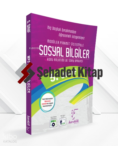 Karekök Yayınları 5. Sınıf Sosyal Bilgiler MPS Konu Anlatımlı Soru Bankası