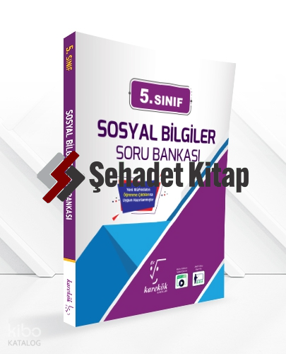 Karekök Yayınları 5. Sınıf Sosyal Bilgiler Soru Bankası