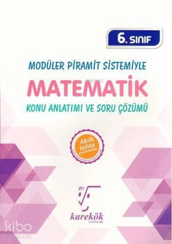 Karekök Yayınları 6. Sınıf Matematik MPS Konu Anlatımı ve Soru Çözümü Karekök