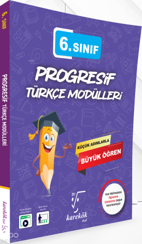 Karekök Yayınları 6. Sınıf Progresif Türkçe Modülleri | Burcu Aksu Yıl