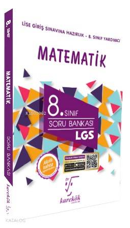 Karekök Yayınları 8. Sınıf LGS Matematik Soru Bankası Karekök