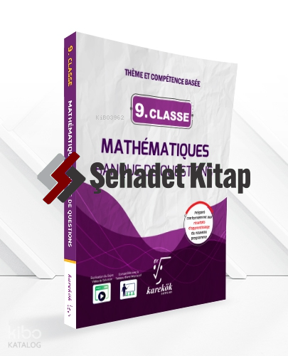 Karekök Yayınları 9 Classe Mathematiques Banque De Questions